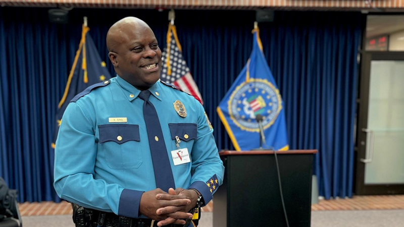 Alaska Trooper Anthony April Honored Nationally for Community Service