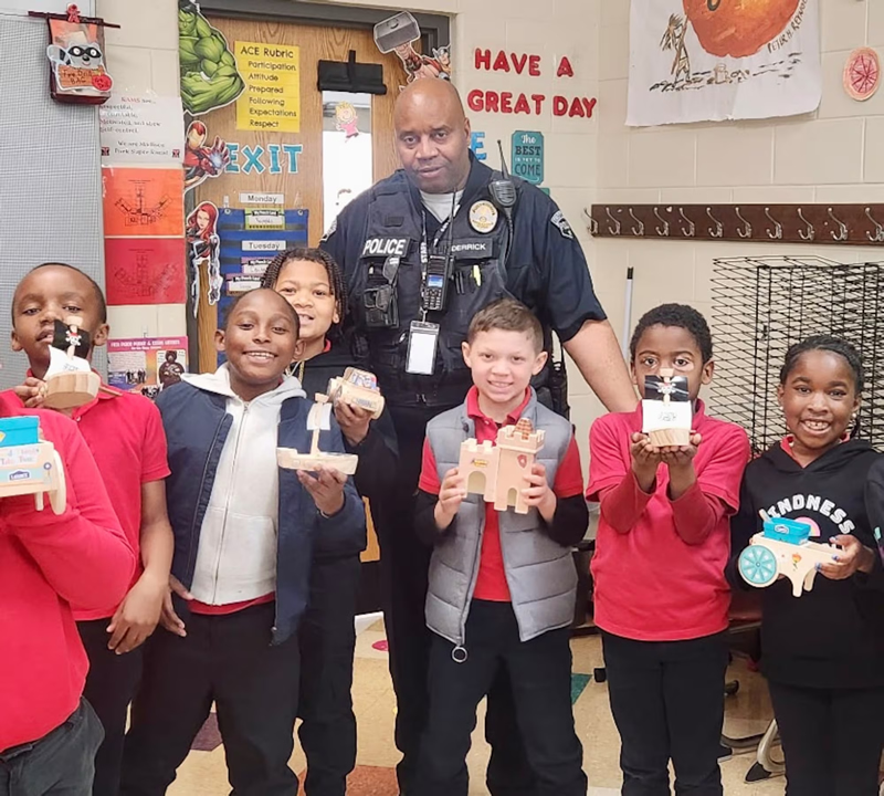 COMMUNITY GEM: Trotwood police officer ‘a true role model’ for students